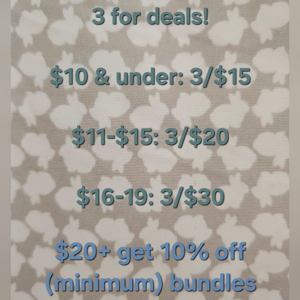 Bundles Of 3+